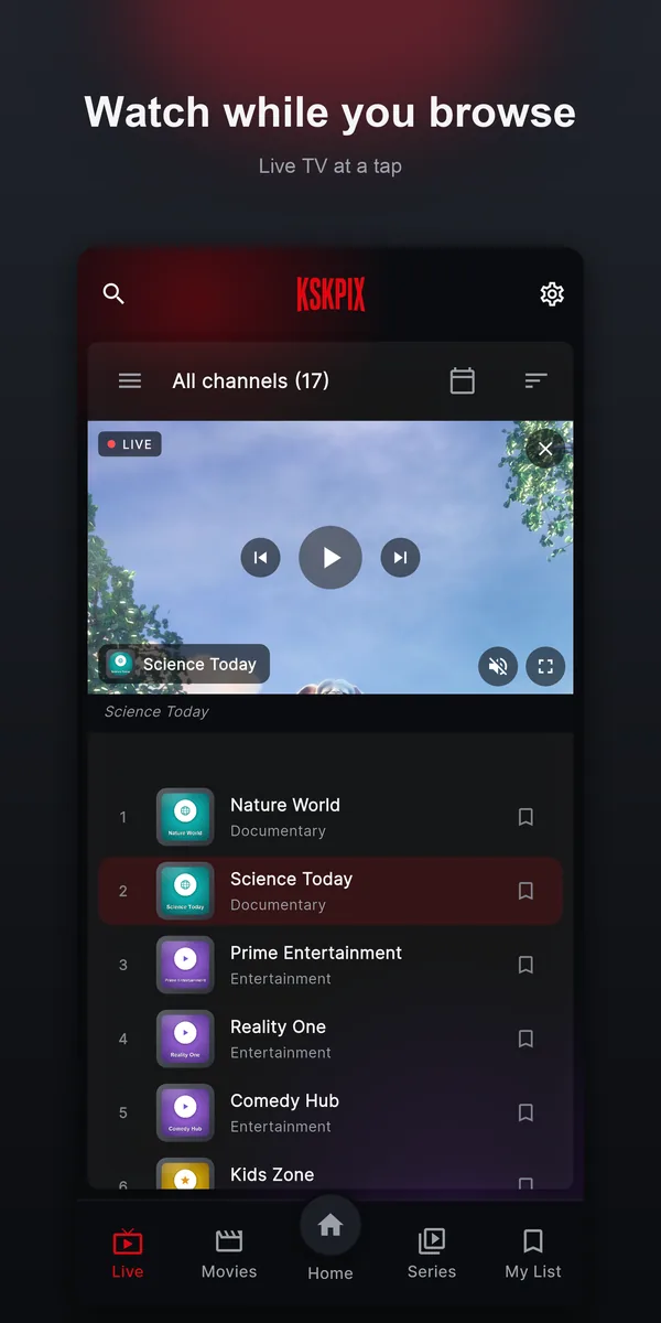 Player on phone